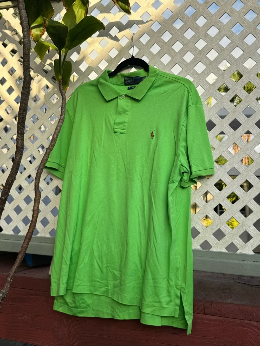 Ralph Lauren Bright Green Polo Shirt
